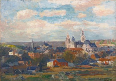 Evreux, die Kathedrale Notre-Dame von Albert Charles Lebourg